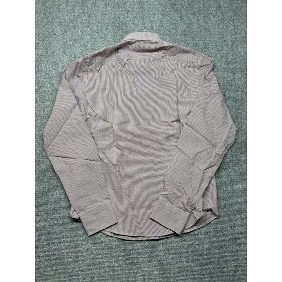 UNTUCKit Gargiulo Shirt Mens S Maroon Button Up Long Sleeve Wrinkle Free New - Picture 8 of 12